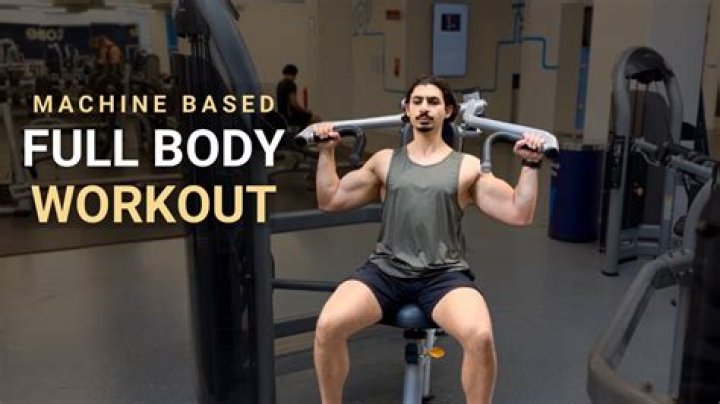 Why do bodybuilders use machines?