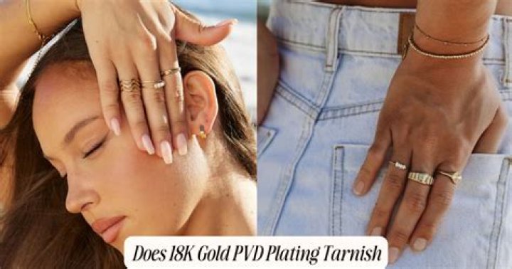 Will 18k yellow gold tarnish?
