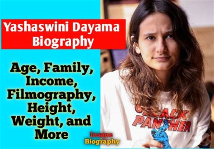 Yashaswini Dayama Height, Weight, Net Worth, Age, Birthday, Wikipedia, Who, Nationality, Biography