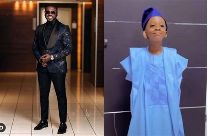 
“You are getting closer to my level of handsomeness” Deyemi Okanlawon celebrates first son as he clocks 6 