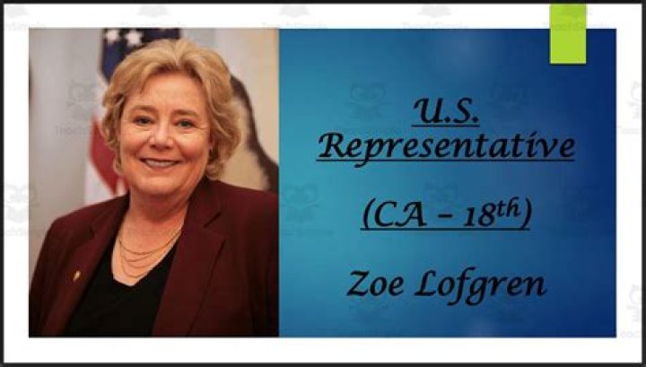 Zoe Lofgren Net Worth, Age, Birthday, Wikipedia, Who, Nationality, Biography